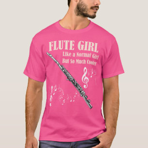 Flute Girl Shirt als een normale maar veel koelere