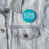 Flute Hazard Ronde Button 5,7 Cm (In situ)