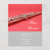 Flute houdwind instrument Overweging Flyer (Voorkant)