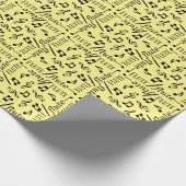 Flute Instrument Cadeaupapier (Hoek)