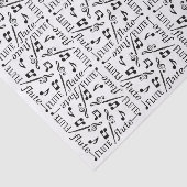 Flute Instrument Tissuepapier (Detail)