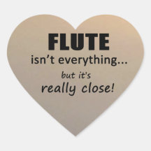 Flute is niet alles Sticker