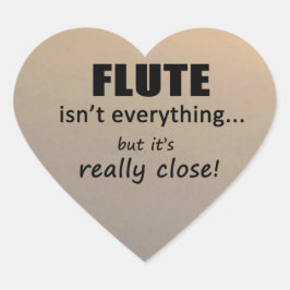 Flute is niet alles Sticker