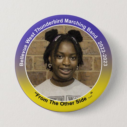 Flute Jade 9 Ronde Button 7,6 Cm (Voorkant)