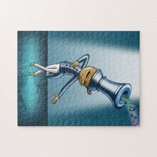 Flute Legpuzzel (Horizontaal)