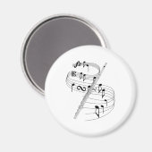 Flute Magneet (Voorkant / Achterkant)
