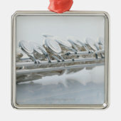 Flute Metalen Ornament (Voorkant)