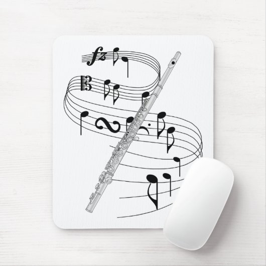 Flute Muismat (Met muis)