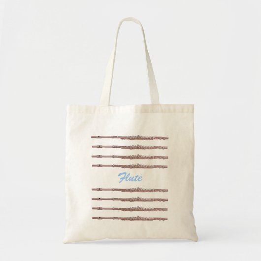 Flute Music Bag Tote Bag (Voorkant)