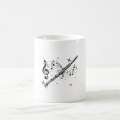 Flute Music | Flutist Musical Instrument Gift Koffiemok (Center)