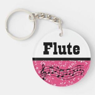 Flute Music Gift Sleutelhanger