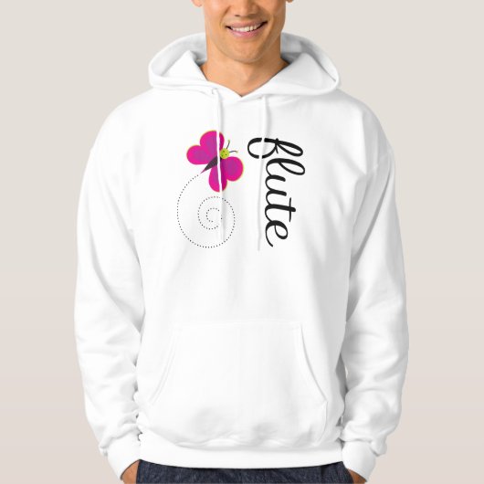 Flute Music Hoodie (Voorkant)