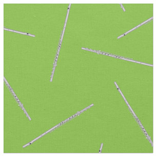 Flute Music Musician Room Decor Green Stof