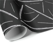 Flute Musician Music Teacher Band Cadeaupapier (Rol Hoek)