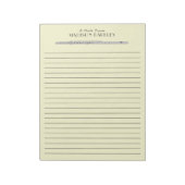 Flute Musician Music Teacher Band Notitieblok (Linkerzijde)