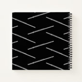 Flute Musician Music Teacher Band Notitieboek (Achterkant)