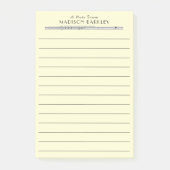 Flute Musician Music Teacher Band Post-it® Notes (Voorkant)