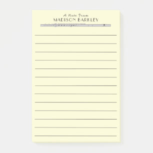 Flute Musician Music Teacher Band Post-it® Notes