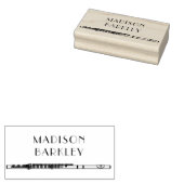 Flute Musician Music Teacher Band Rubberstempel (Gestempeld)