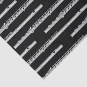 Flute Musician Music Teacher Band Tissuepapier (Detail)