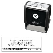 Flute Musician Music Teacher Band Zelfinktende Stempel (In situ)