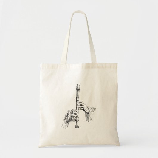 Flute - Muzikant - Instrument Tote Bag