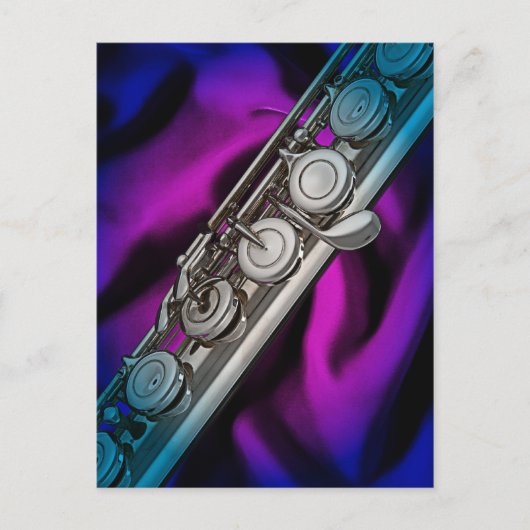 Flute of Flutist Briefkaart of Mailingkaart (Voorkant)
