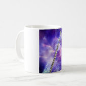 Flute of Flutist Musician Coffee Mok (Voorkant links)