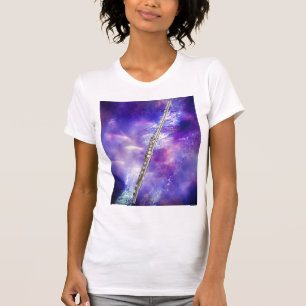 Flute of Flutist Musician T Shirt