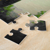 Flute onder lilacs legpuzzel (Zijkant)