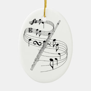 Flute Ornament