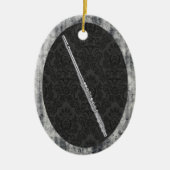 Flute Oval Ornament Pendant (Voorkant)