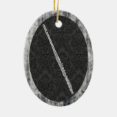 Flute Oval Ornament Pendant (Achterkant)