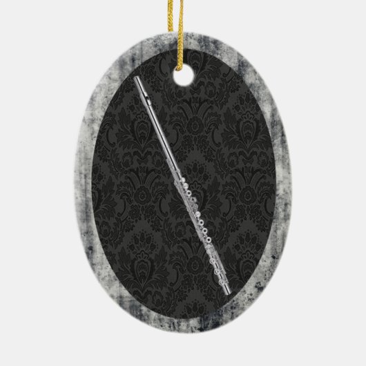 Flute Oval Ornament Pendant (Achterkant)