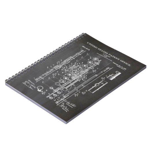 Flute Patent Notitieboek (Linkerzijde)