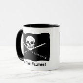 Flute Pirate Gift Mok (Voorkant links)
