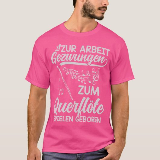 Flute Play Born Flute T-shirt (Voorkant)