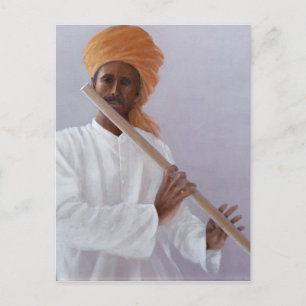 Flute Player Briefkaart