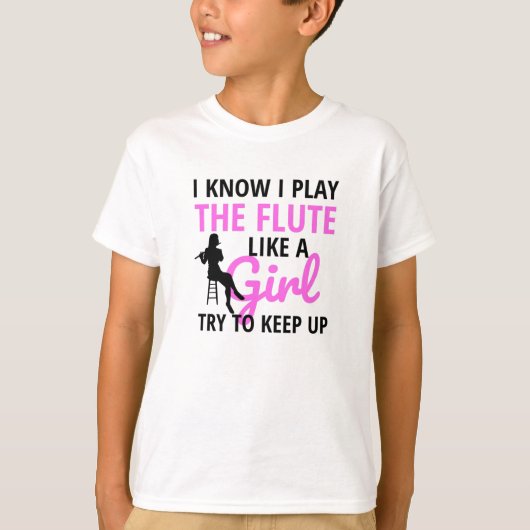 Flute Player-cadeaus voor vrouwen | Flute Flutist  T-shirt (Voorkant)