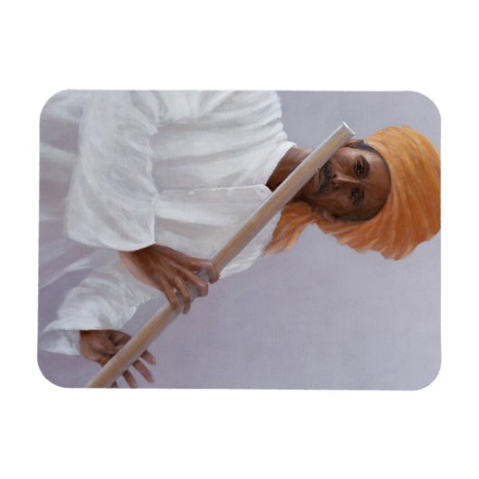 Flute Player Magneet (Horizontaal)