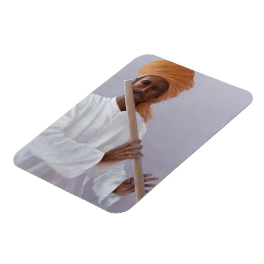 Flute Player Magneet (Linkerzijde)