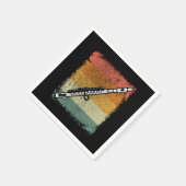  Flute Player Music Flute Gift Idee Servet (Hoek)