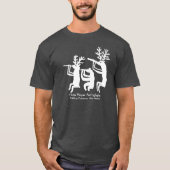 Flute Player Petroglyph T-Shirt (Voorkant)