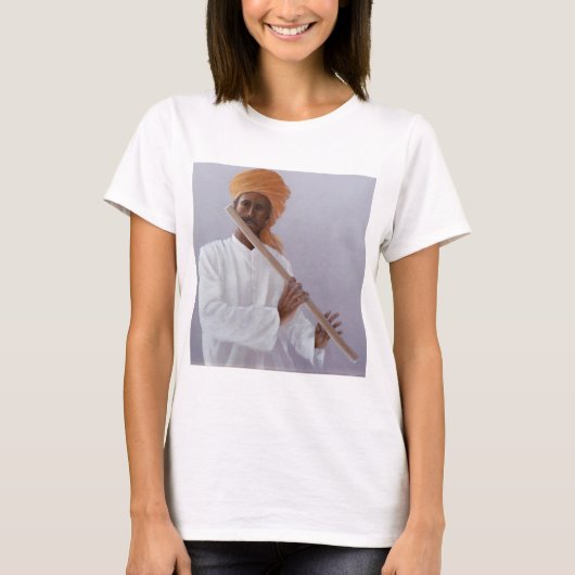 Flute Player T-shirt (Voorkant)