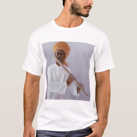 Flute Player T-shirt (Voorkant)