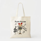 Flute Player T-shirts en cadeaus Tote Bag (Voorkant)