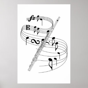 Flute Poster