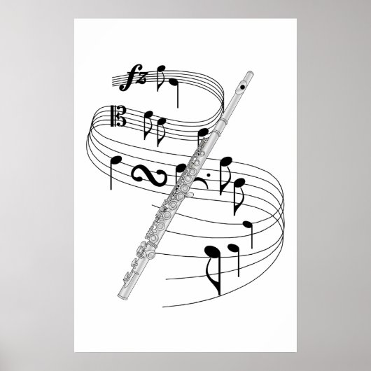 Flute Poster (Voorkant)