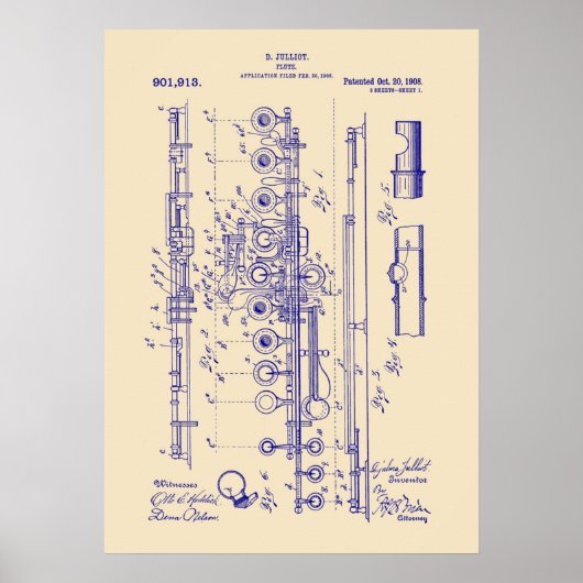 Flute Poster (Voorkant)