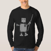 Flute Robot T-shirt (Voorkant)